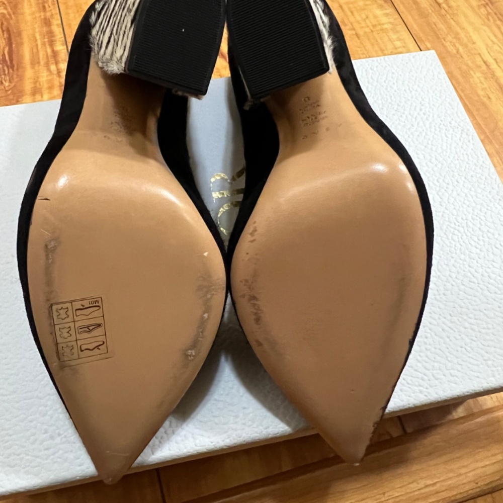 Casadei Black and White High Heels - Picture 3 of 4